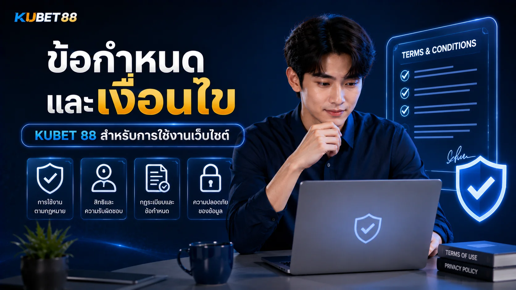 ข้อกำหนดและเงื่อนไข KUBET 88 สำหรับการใช้งานเว็บไซต์อย่างถูกต้องและปลอดภัย